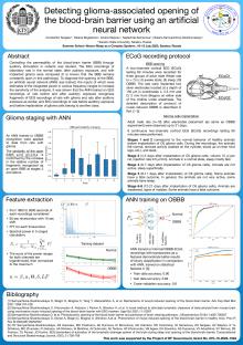 Detecting glioma-associated opening of  the blood-brain barrier using an artificial  neural network
